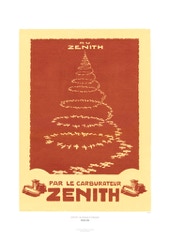 Aviation Art Poster: AU ZENITH - PAR LE CARBURATEUR, 1924