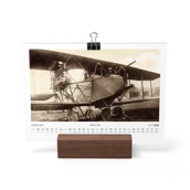 Aviation Desk Calendar: PIONEERING AVIATORS / 1900-1938 ( Calendar February )
