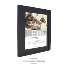 Aviation Book: JUNKERS F13 / Werknummern Verzeichnis 1919-1932