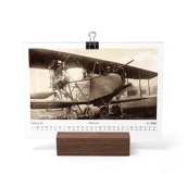 Aviation Desk Calendar: PIONEERING AVIATORS / 1900-1938 ( Calendar February )