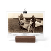 Aviation Desk Calendar: HISTORY OF AVIATION / 1900-1938 ( Calendar October )