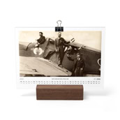Aviation Desk Calendar: PIONEERING AVIATORS / 1900-1938 ( Calendar July )