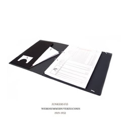 Aviation Book: JUNKERS F13 / Werknummern Verzeichnis 1919-1932