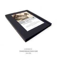 Aviation Book: JUNKERS F13 / Werknummern Verzeichnis 1919-1932